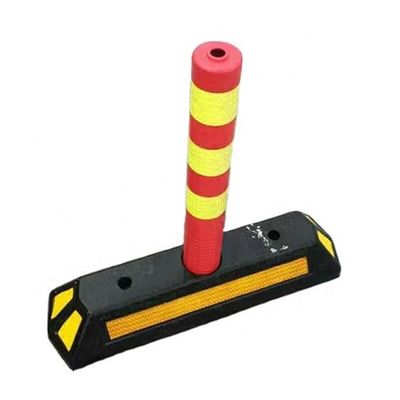 Base en caoutchouc hautement visible PE plastique Traffic Cone Traffic avec un matériau durable