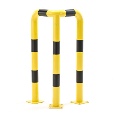 Protecteurs de colonne de barrière de collision pour la sécurité routière certifiés CE jaune