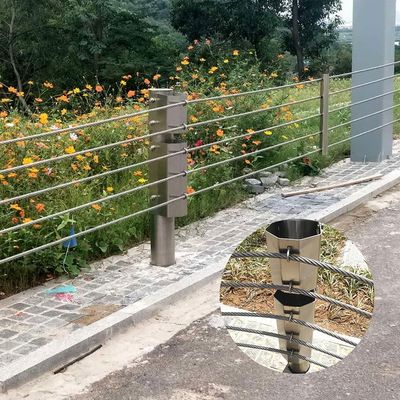 Barrière de sécurité pour câbles de sécurité Un système de garde flexible pour la protection des câbles routiers