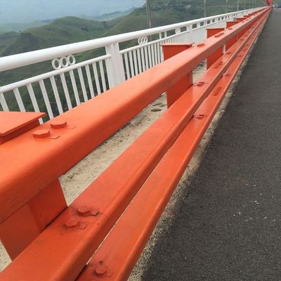 Protection du pont Galvanisée barrière de sécurité rail de protection avec revêtement en poudre et de sécurité