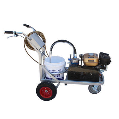 Machine de peinture de lignes routières de sécurité routière 200 kg Machine de peinture de marquage routier