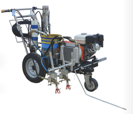 Machine de peinture de lignes routières de sécurité routière 200 kg Machine de peinture de marquage routier