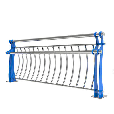 Barrière de protection de couleur personnalisée de l'autoroute Barrière de protection du pont en acier galvanisé à chaud