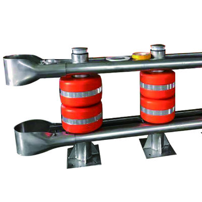 Barils à rouleaux barrière de sécurité routière clôture galvanisée pour la sécurité routière