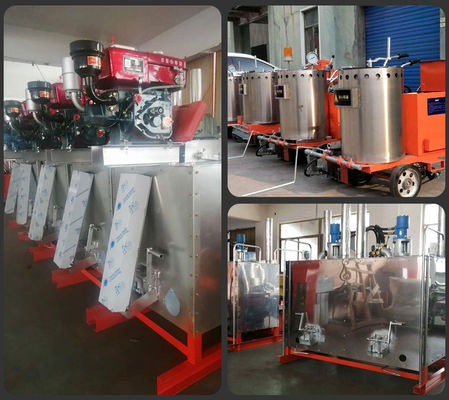 Machine de marquage routier en plastique OEM Marqueur de ligne de route sans air