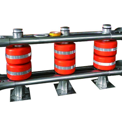 Barrière à rouleaux en acier pour la sécurité routière et exportateur certifié ISO
