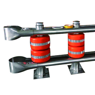 Barrière galvanisée à chaud certifiée ISO Q235 Q345 EVAl Barrière à rouleaux de sécurité routière