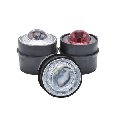 Sécurité routière Haute luminosité Pavement Marqueur surélevé Réflecteur en verre LED