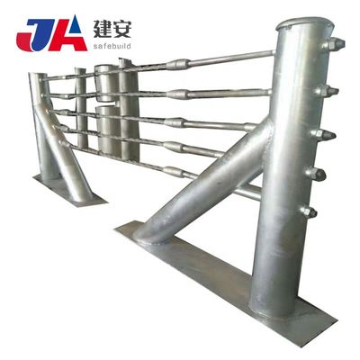 ISO9001 Barrière de câbles en fil de fer recouvert de zinc personnalisée pour garde-corps routiers