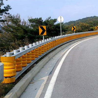 Barrière à rouleaux de sécurité routière avec certificat ISO Q235 Q345 EVAl