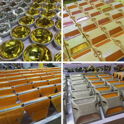 Réflecteur de sécurité routière en aluminium, ruban réfléchissant de routage, bande réfléchissante 2 Réflecteur de sécurité routière