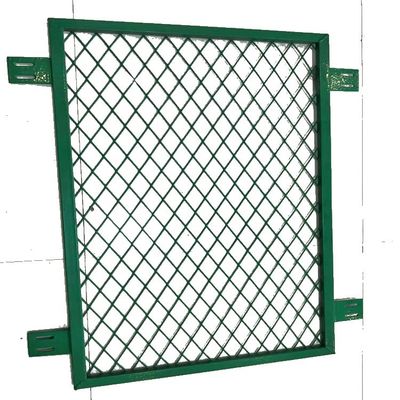 Barrière de circulation galvanisée en poudre revêtue anti-éblouissement