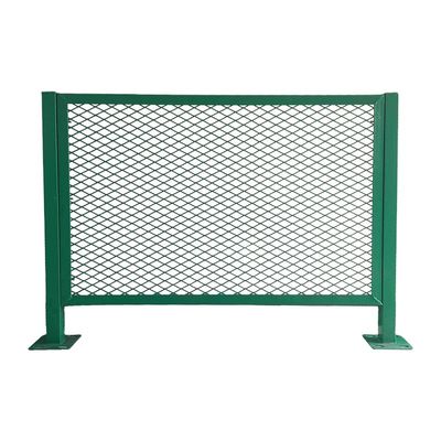 Barrière droite clôture métallique galvanisée anti-éblouissement clôture métallique en treillis pour autoroute