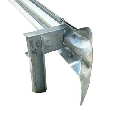 Bloc galvanisé à chaud avec revêtement anticorrosion