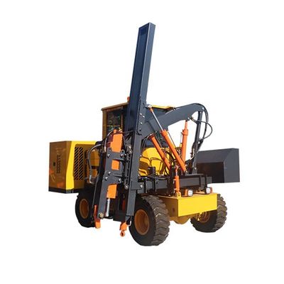 Machine de conduite de pile de construction