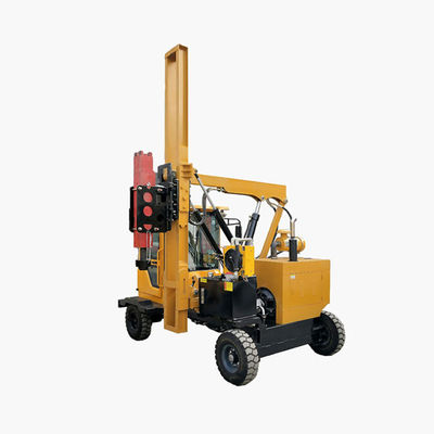 CE routier garde-corps conducteur de pile machine hydraulique pour le forage
