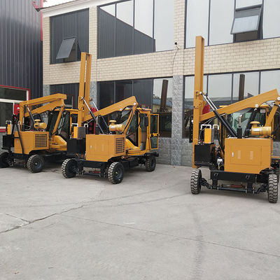 CE routier garde-corps conducteur de pile machine hydraulique pour le forage