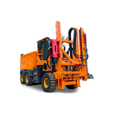 Machine hydraulique pour le conducteur de piles à marteaux pour l'installation de garde-corps routiers