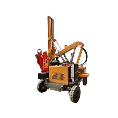 Machine hydraulique pour le conducteur de piles à marteaux pour l'installation de garde-corps routiers