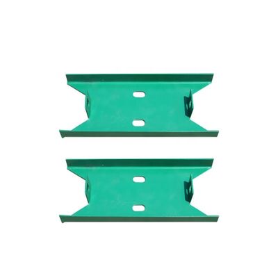 Faisceau de protection des garde-corps galvanisé et en poudre pour une sécurité routière durable
