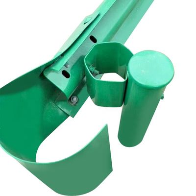 Relée de protection de la barrière de sécurité galvanisée à chaud avec extrémité de nez de taureau personnalisée et à grande vitesse