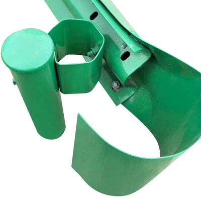 Relée de protection de la barrière de sécurité galvanisée à chaud avec extrémité de nez de taureau personnalisée et à grande vitesse