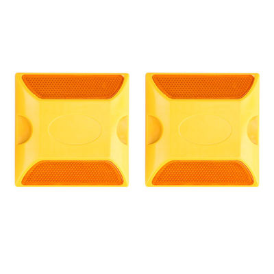 Tape réfléchissante à haute intensité, double face ABS, réflecteur pour les yeux de chat 100X100X20 mm