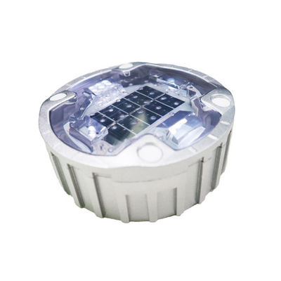 30T Aluminium LED Solar Road Stud pour le marqueur d'allée d'autoroute en vert et jaune