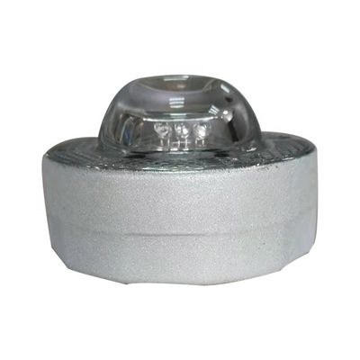 LED Cat Eye Round Solar Road Stud en bleu avec ruban réfléchissant à haute intensité et PVC