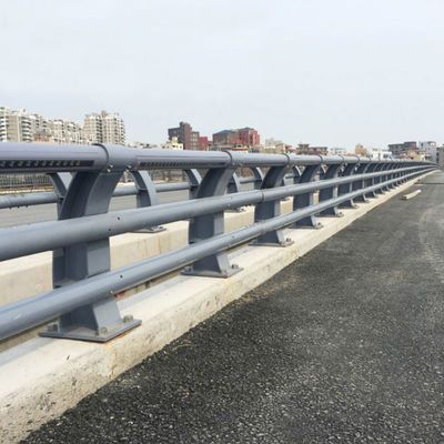 Pièces de barrière de garde de pont composite en acier inoxydable de couleur personnalisée