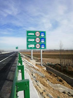 Affiches d'avertissement de sécurité routière de haute visibilité/ panneaux d'affichage et poteaux de 50 cm de hauteur