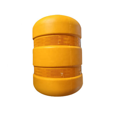 Barrière à rouleaux à baril rotatif pour la sécurité routière
