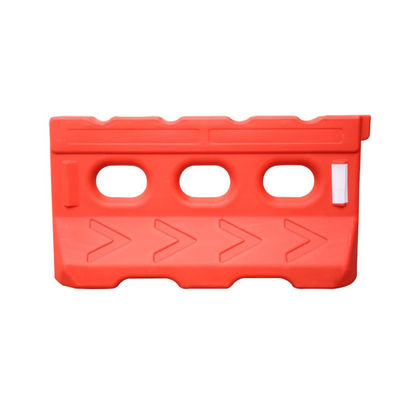 Site de construction Barrière routière en plastique Barrière remplie d'eau sur mesure