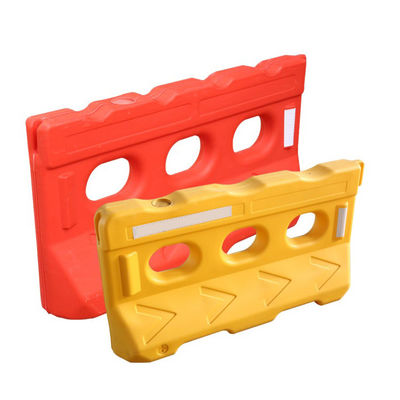 Site de construction Barrière routière en plastique Barrière remplie d'eau sur mesure
