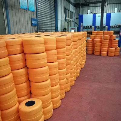 Barres à rouleaux EVA Barrière routière Barrière à rouleaux pour la sécurité routière depuis le haut