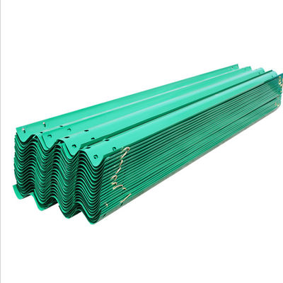 Barrière de sécurité routière en poudre revêtue de poutre W avec revêtement en zinc personnalisé