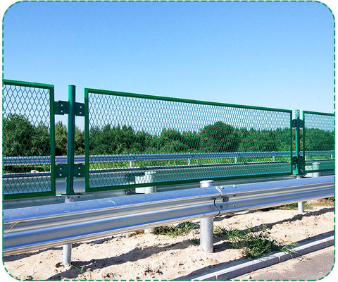 Maillage de clôture en fil de fer barbelé anti-éblouissement pour les routes en acier inoxydable