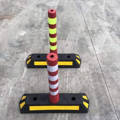 Base en caoutchouc hautement visible PE plastique Traffic Cone Traffic avec un matériau durable