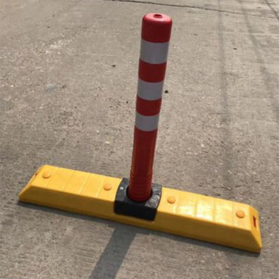Base en caoutchouc hautement visible PE plastique Traffic Cone Traffic avec un matériau durable