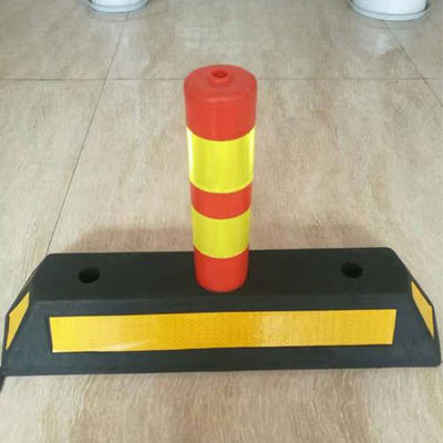 Cones de roue réfléchissants en caoutchouc Cones de gestion de la circulation hautement visibles