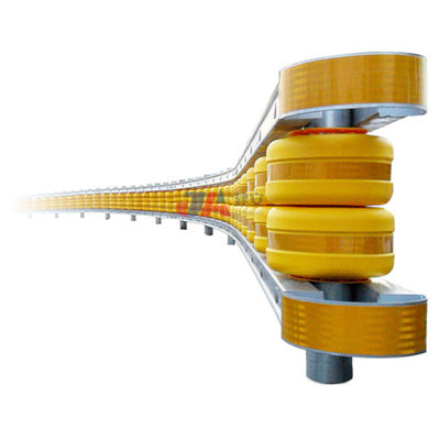 Sécurité routière Barils à rouleaux EVA Barrière anticorrosion avec Q235 Q345 Performance