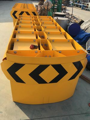 Barrière de protection galvanisée en poudre pour la sécurité routière