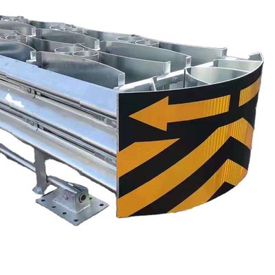 Standard AASHTO M-180 Barrière en acier anti-collision coussin de collision Sécurité routière
