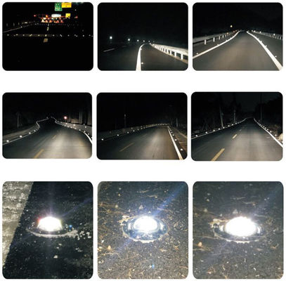 Réflecteurs routiers en verre de taille personnalisée trempés pour les étriers routiers en verre trempé