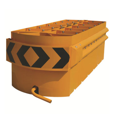 Sécurité routière Coussins de collision galvanisés à chaud pour barrière routière avec Q235 Q345