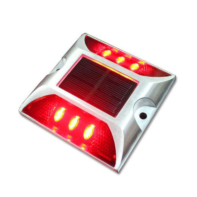 L'aluminium PC Road Safety Stud Durable Reflective Tempered Cast Glass pour les autoroutes