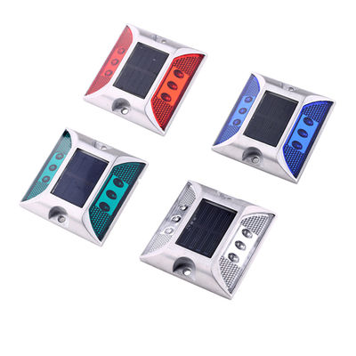 L'aluminium PC Road Safety Stud Durable Reflective Tempered Cast Glass pour les autoroutes