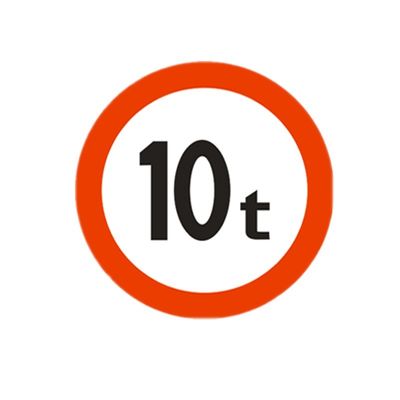 Tableau de signalisation routière à bande réfléchissante de 10-25 cm pour l'avertissement de sécurité routière