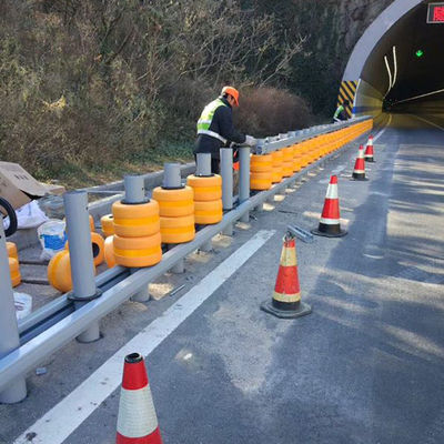 Économiser le volume Eva barrière rotative anti-corrosion garde-corps rotatif pour les routes