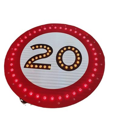 Signe routier en aluminium de taille standard personnalisé pour la gestion du trafic